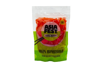 Имбирь маринованный в уксусе 200гр/Китай Asia Fest