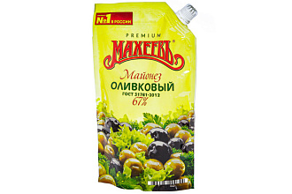 Майонез Оливковый 400мл./20шт. м/у МАХЕЕВ