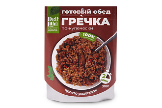 Гречка по-купечески м/у 300гр. Deli Labs