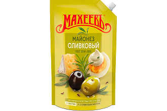 Майонез оливковый 800мл м/у Махеев