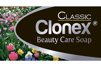 Мыло-крем Clonex 110гр. Classic+creamy бумажн.уп.