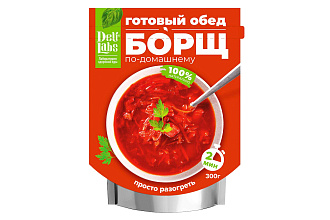 Борщ по-домашнему м/у 300гр. Deli Labs