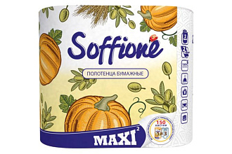 Бумажные полотенца Soffione Maxi 2 шт 2-х сл