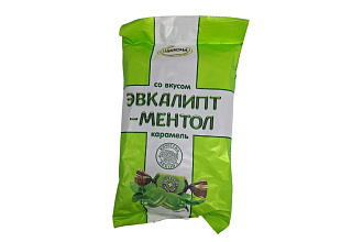 КАРАМЕЛЬ фас ЭВКАЛИПТ-МЕНТОЛ 150 гр, АККОНД