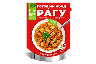 Рагу филе цыпленка/картофель м/у 300гр. Deli Labs