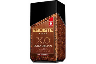 Кофе Egoiste X.O с добавлением молотого 100гр. ст/б