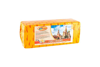 Сыр Российский молодой 45% фасов. БЗМЖ