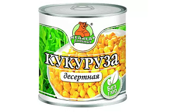 Кукуруза выс/банка Медведь Любимый 425мл.