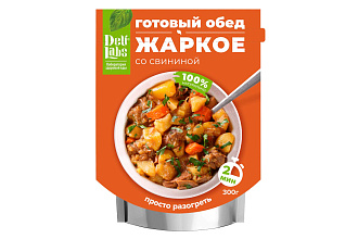Жаркое со свининой м/у 300гр. Deli Labs