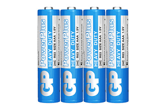 Батарейки GP R03 PowerPlus солевая мизинч