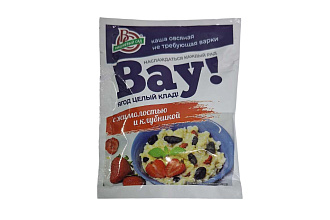 Каша овсяная не тр.варки Жимолость клубника 40гр Вау!