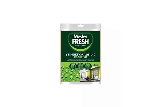 Салфетка Универсальная д/уборки (вискоза) 30*38см 3шт Master Fresh