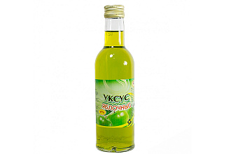 Уксус яблочный натуральный, 6%, ст/б., 250 мл.