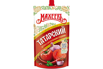 Кетчуп Татарский д/п 300гр. Мехеевъ