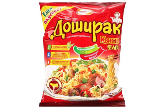 Лапша Доширак Квисти Говядина 70 гр